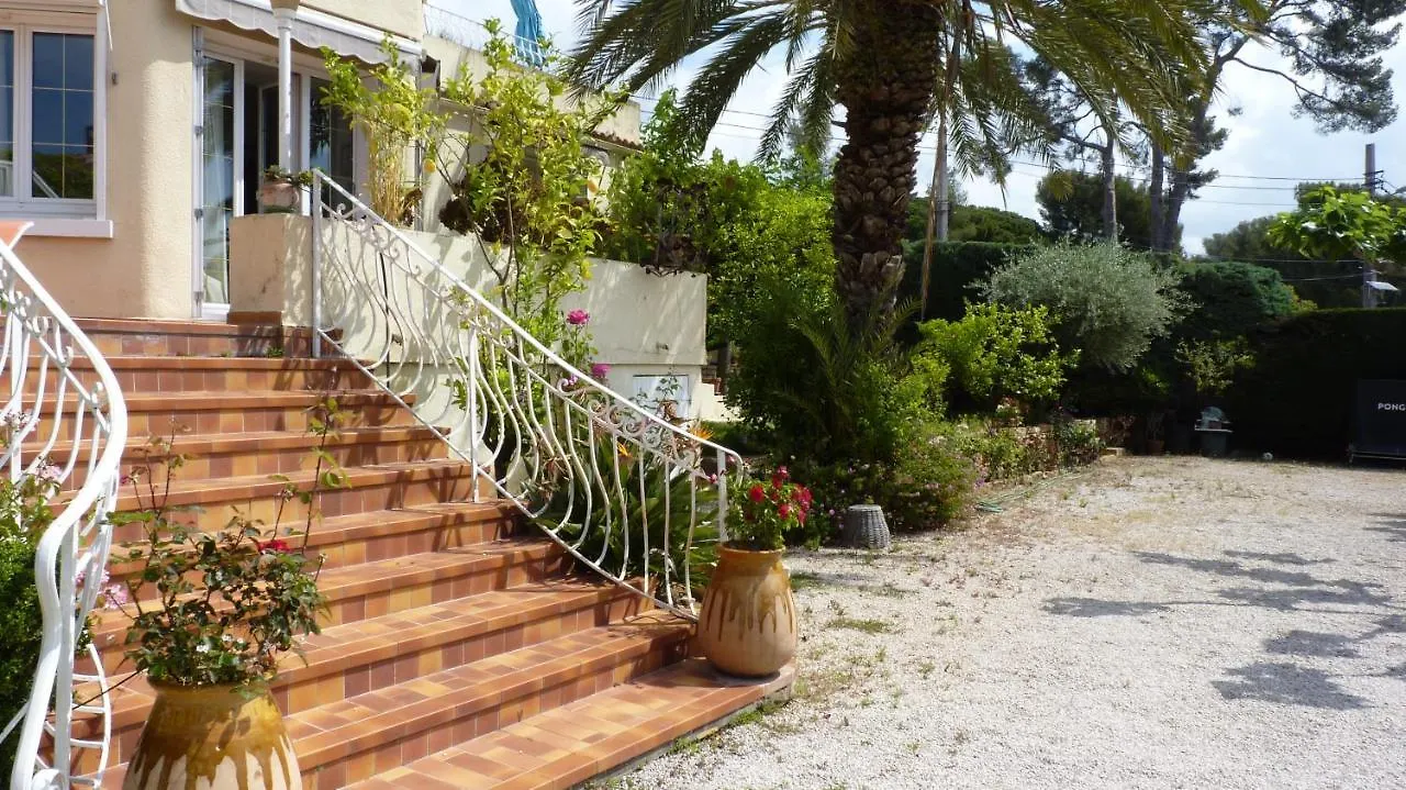 Villa Rima, Bas De Villa Vue Mer Avec Piscine A 200M Des Plages La Ciotat